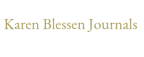 Karen Blessen Journals