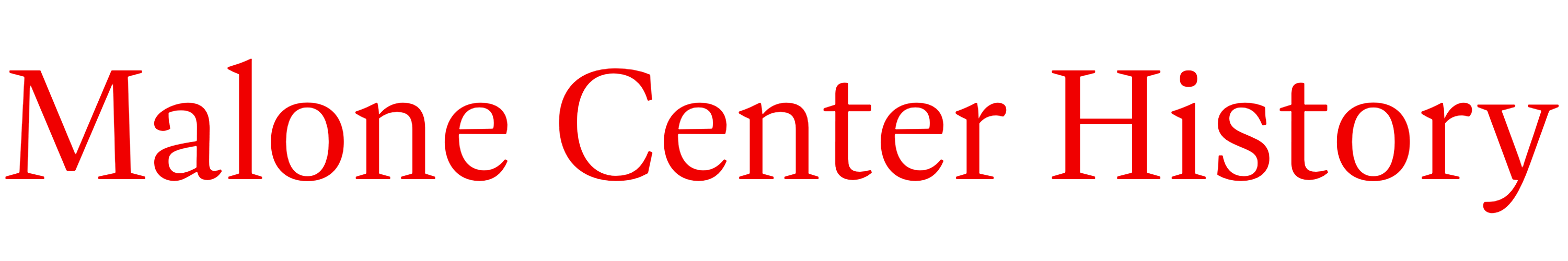Malone Center Project