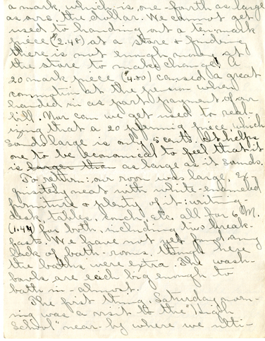 Edith Schwartz Clements, Letters, June 29, 1911