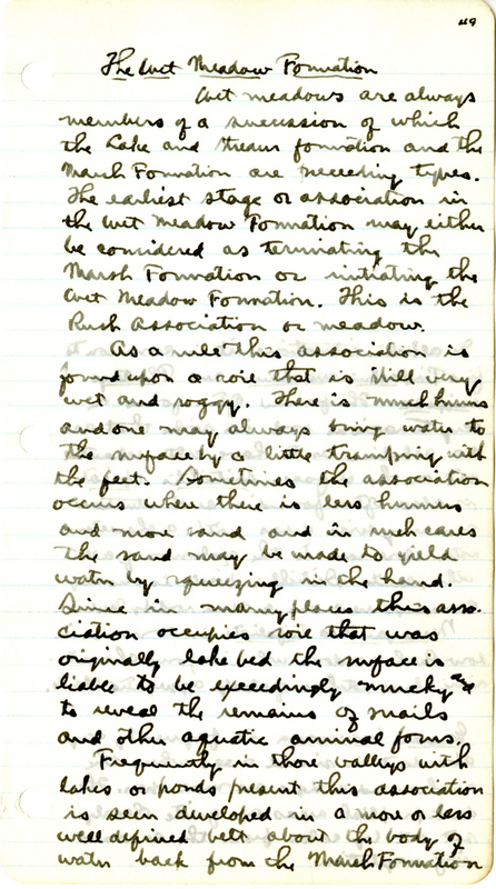 Raymond J. Pool Field Notes and Records