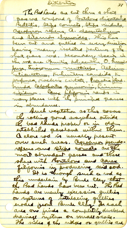 Raymond J. Pool Field Notes and Records