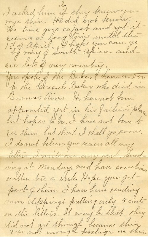 Handwritten 11 page letter from Marcia Bruner to Lawrence Bruner, "Today is Friday, but I thought I would…"