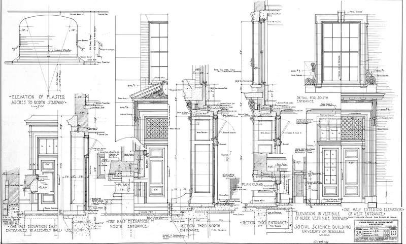 Description: Elevation Details Year: 1917