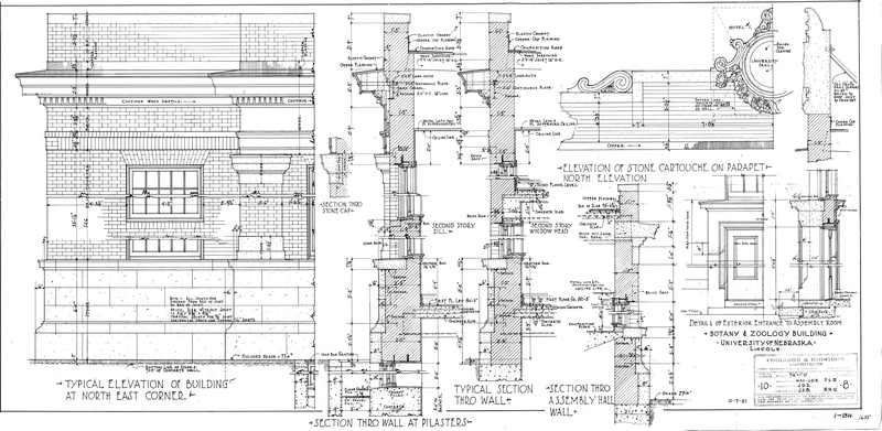 Description: Exterior Detail Year: 1916
