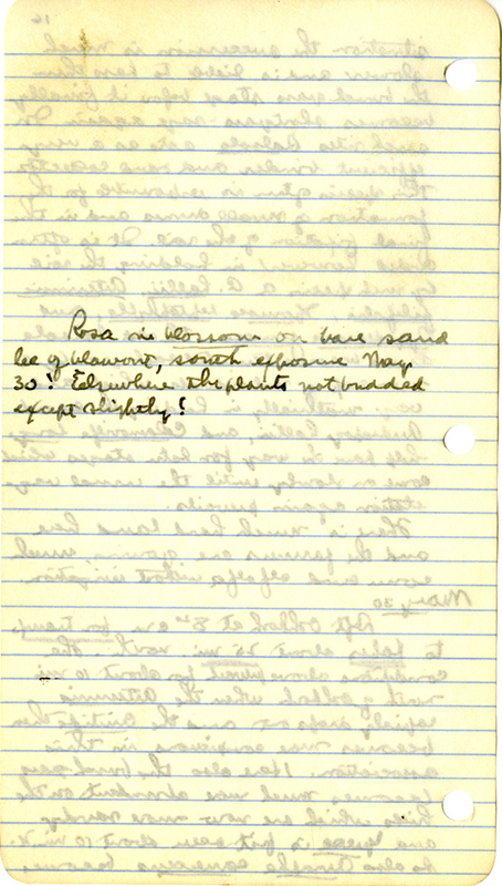 Raymond J. Pool Field Notes and Records