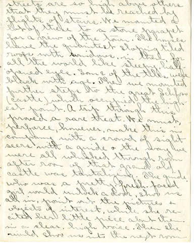 Edith Schwartz Clements, Letters, July 8, 1911