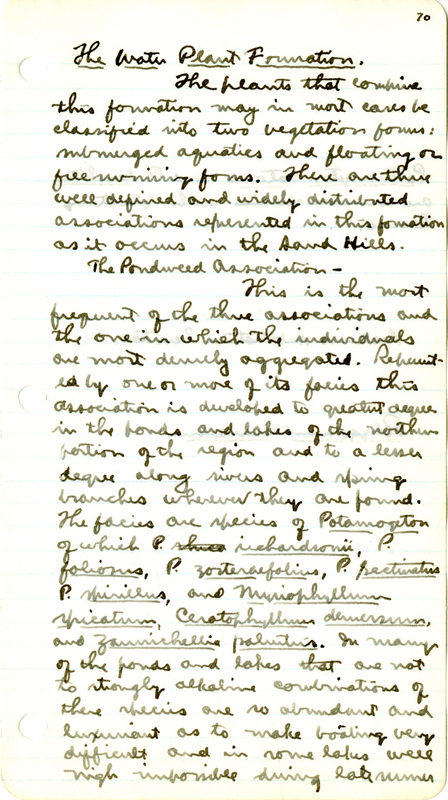 Raymond J. Pool Field Notes and Records