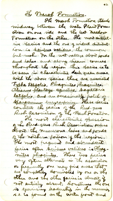 Raymond J. Pool Field Notes and Records