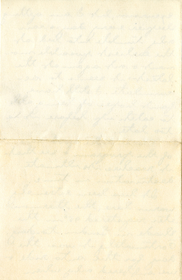 Edith Schwartz Clements handwritten letter