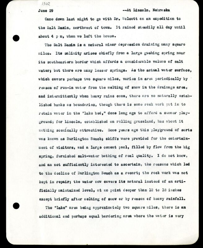 Frank Shoemaker - Omaha, Lincoln, and Nebraska Narratives