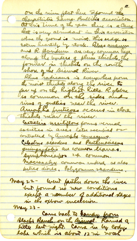 Raymond J. Pool Field Notes and Records