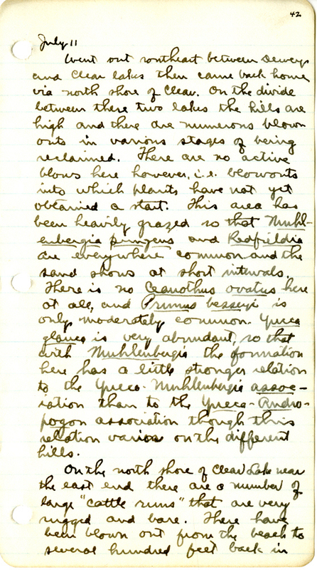 Raymond J. Pool Field Notes and Records