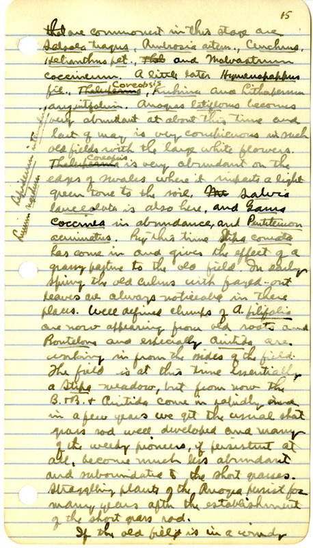Raymond J. Pool Field Notes and Records