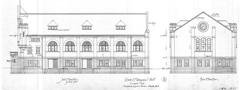 Addition - West Elevation Year: 1900