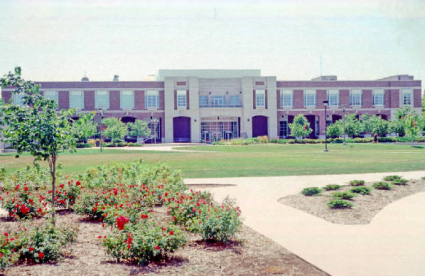 North facade following 1999 renovation.