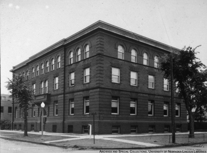 Completed building with 3rd story.