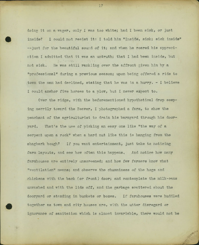 Frank Shoemaker Narratives, Dundy, Hitchcock, Redwillow, Furnas Counties, 1912