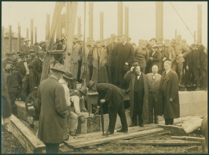 Plant Industry, Laying of the Cornerstone