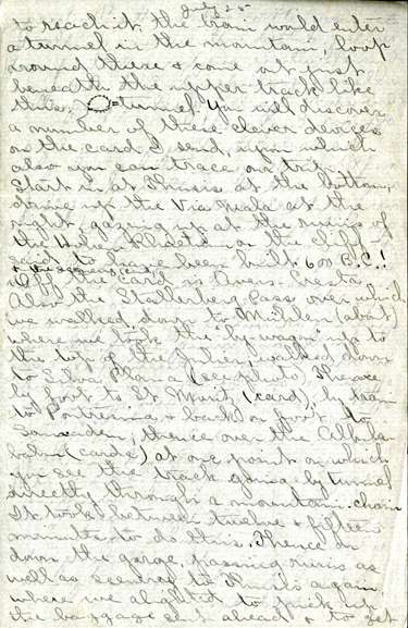 Edith Schwartz Clements handwritten letter