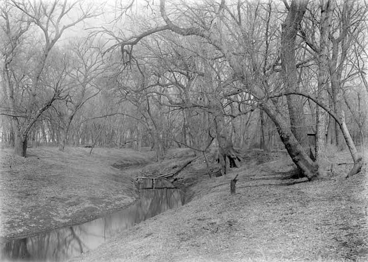 Original caption: Salt Creek near Roca. Apr. 2, 1918