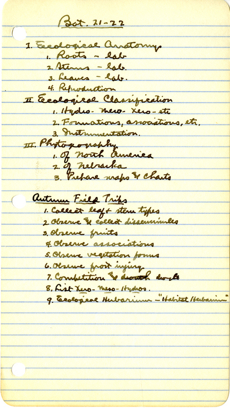 Raymond J. Pool Field Notes and Records