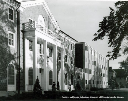 with Piper Hall, constructed in 1956.