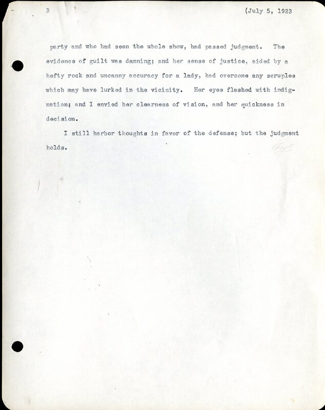 Frank H. Shoemaker, typescript, 3 pages, on snake hunting in Cliff Swallow nests, with an accompanying note and photo.
