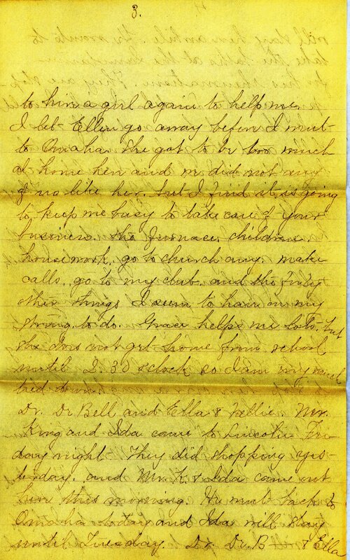 Handwritten 7 page letter from Marcia Bruner to Lawrence Bruner, "It does not seem possible that…"