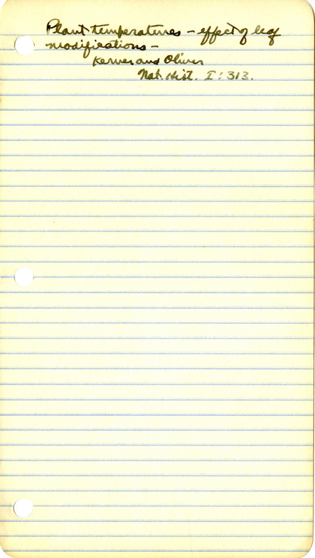 Raymond J. Pool Field Notes and Records