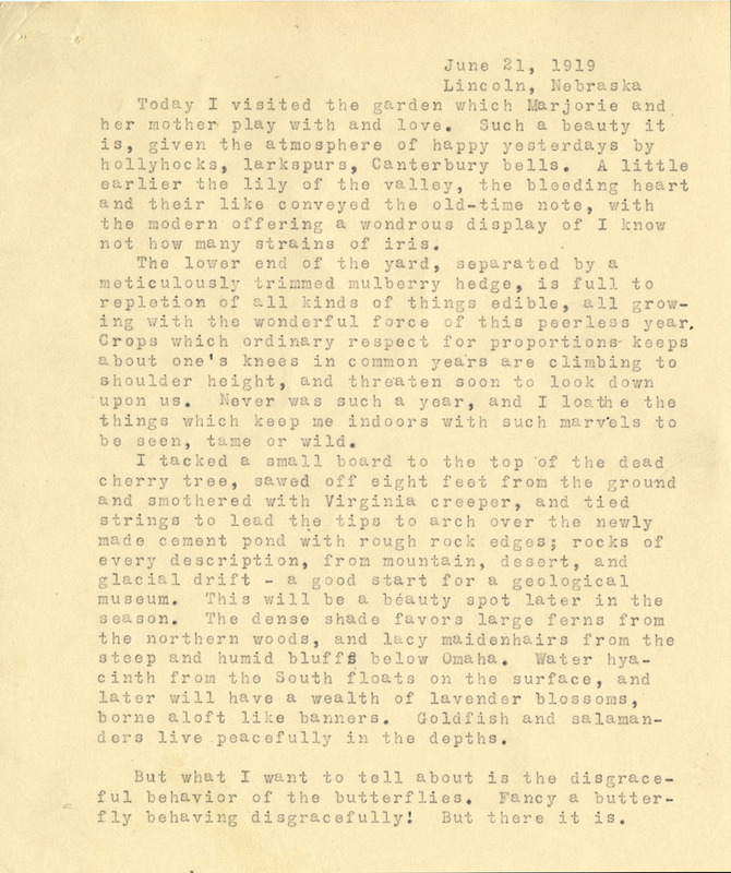 Frank Shoemaker - Omaha, Lincoln, and Nebraska Narratives