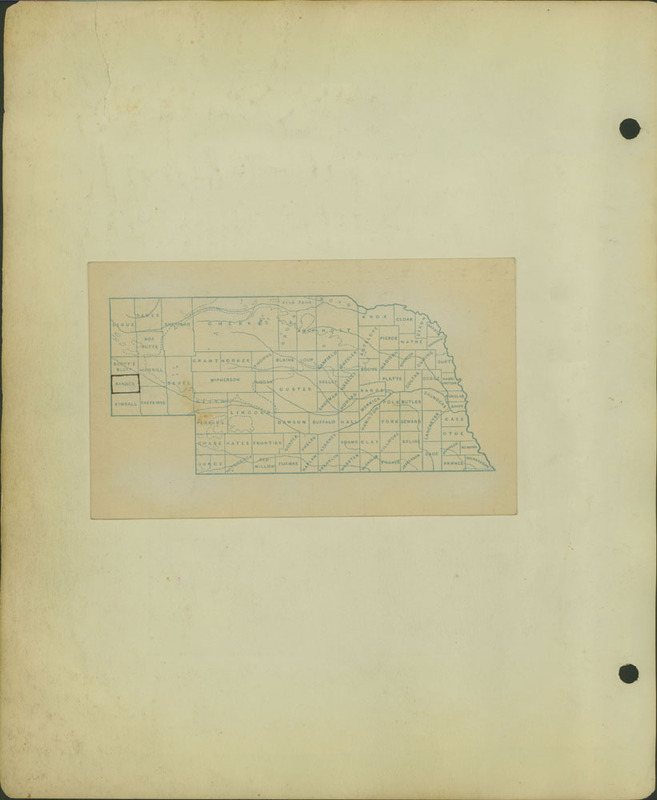 Frank Shoemaker Narratives, Sidney, Banner County, Scotts Bluff, July 30-Aug. 9, 1911