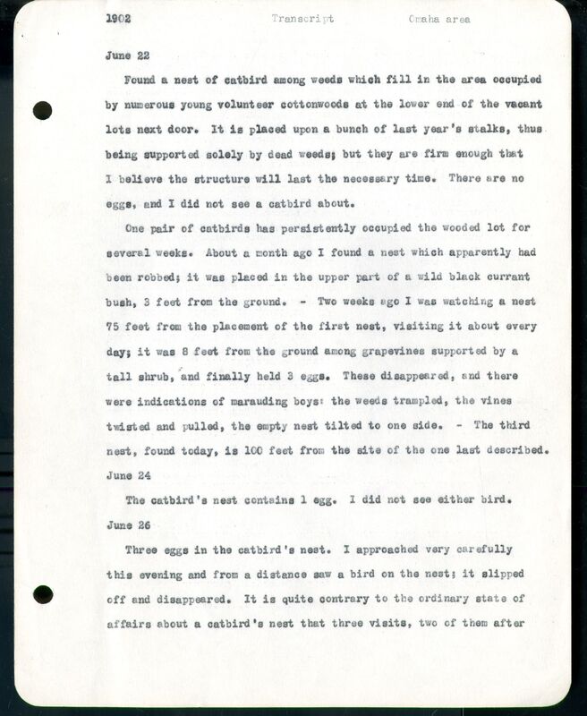 Frank Shoemaker - Omaha, Lincoln, and Nebraska Narratives