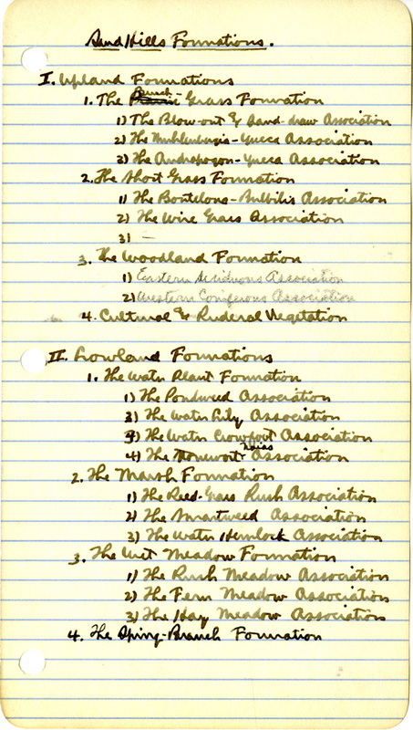 Raymond J. Pool Field Notes and Records