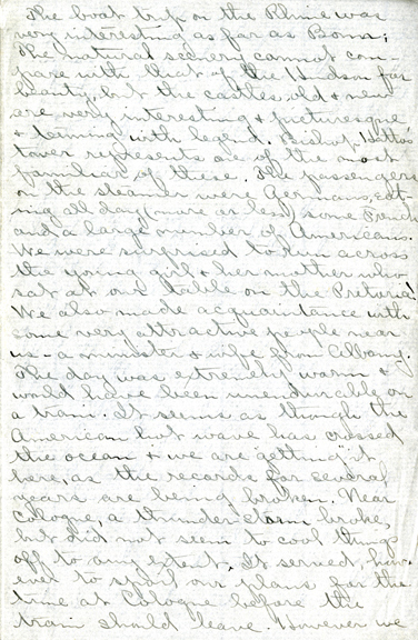 Edith Schwartz Clements handwritten letter