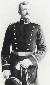 John J. Pershing (1860-1948) served as Commander of the Cadet Corp at the University of Nebraska from 1891-1895
