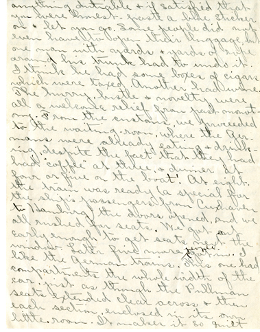 Edith Schwartz Clements, Letters, June 29, 1911