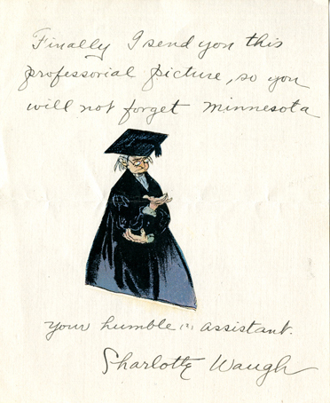 Edith Schwartz Clements handwritten letter