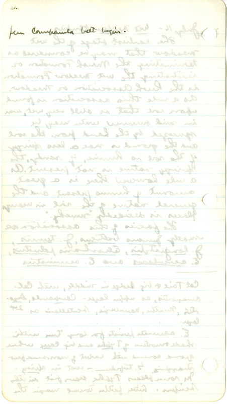 Raymond J. Pool Field Notes and Records