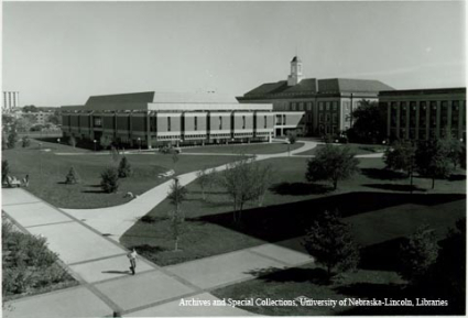 North addition, 1970s.