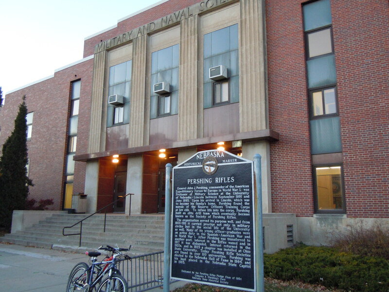 Pershing Rifles Historical Marker