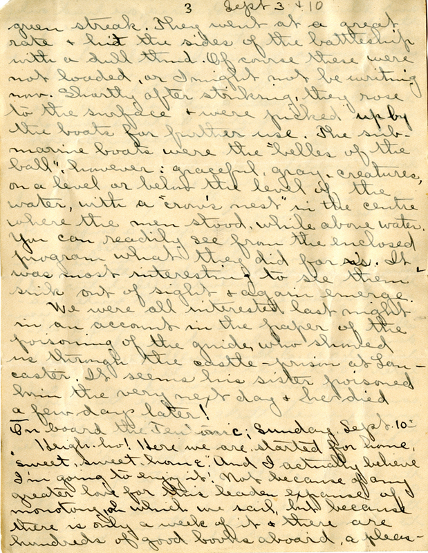 Edith Schwartz Clements handwritten letter