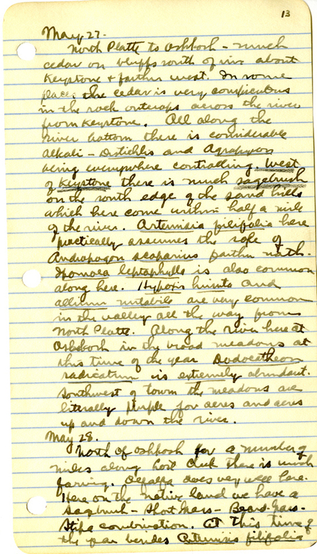 Raymond J. Pool Field Notes and Records