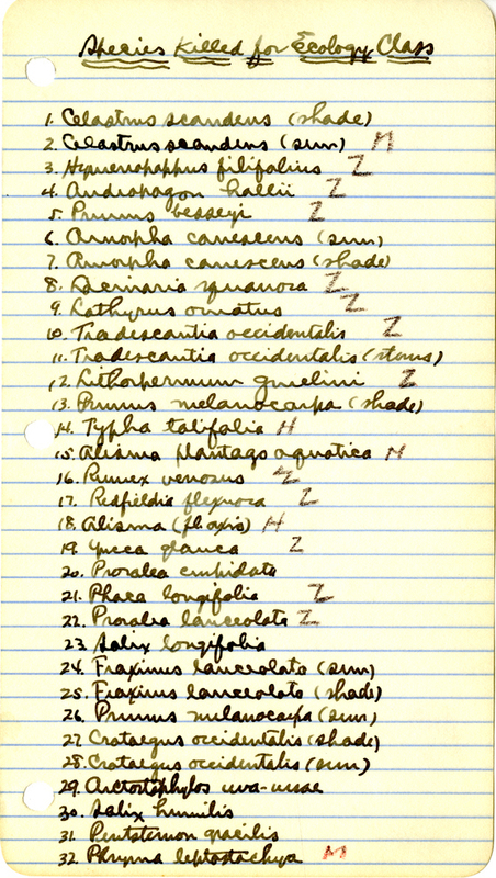 Raymond J. Pool Field Notes and Records