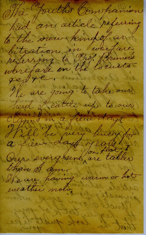 Handwritten 2 page letter from Edgar Bruner to Lawrence Bruner, "We all feel honored by you being selected…"