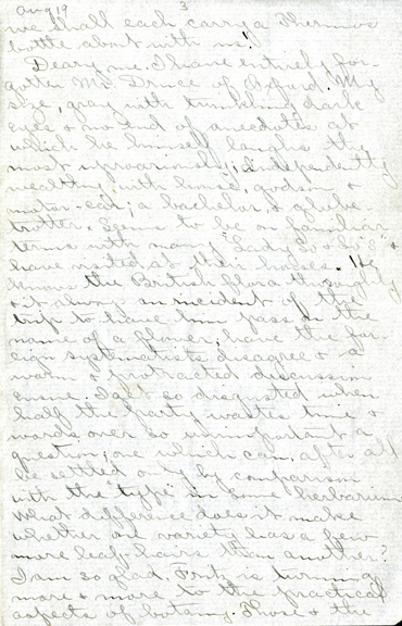 Edith Schwartz Clements handwritten letter