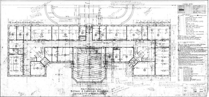 Description: First Floor Plan Year: 1916