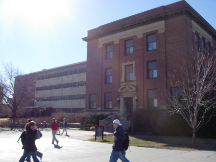 Current image of Teachers College (now Canfield Administration Building)