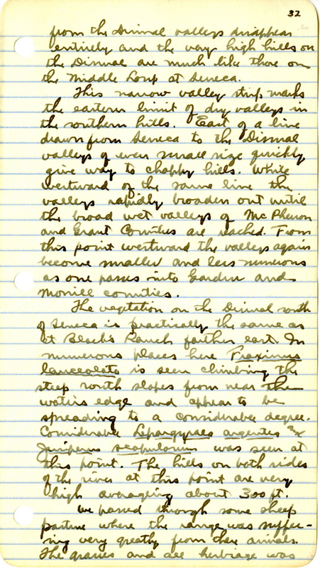 Raymond J. Pool Field Notes and Records