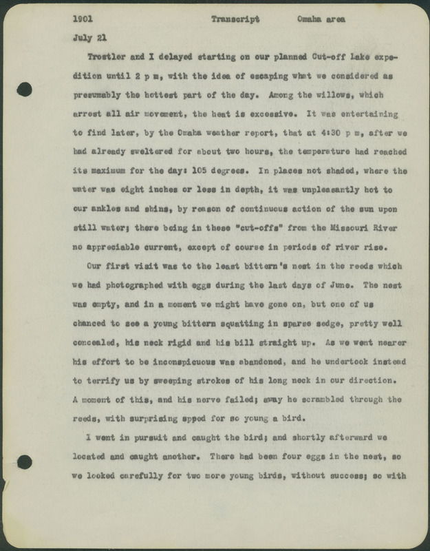 Frank Shoemaker - Omaha, Lincoln, and Nebraska Narratives