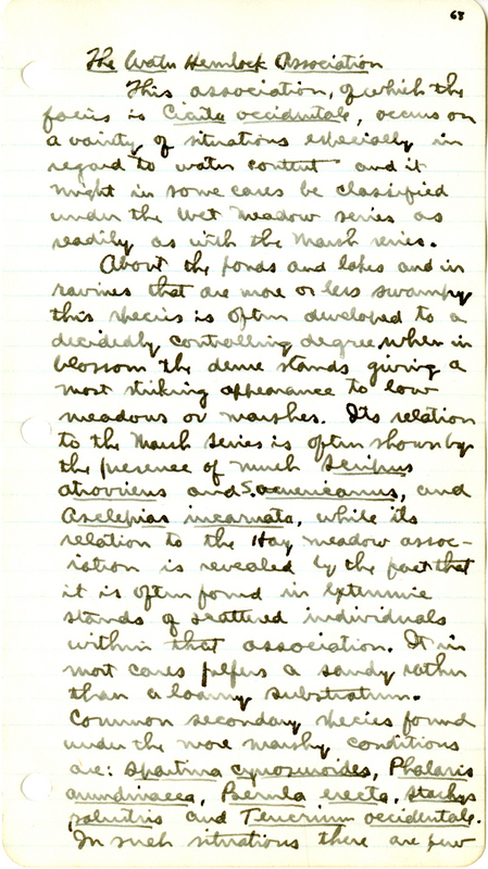 Raymond J. Pool Field Notes and Records